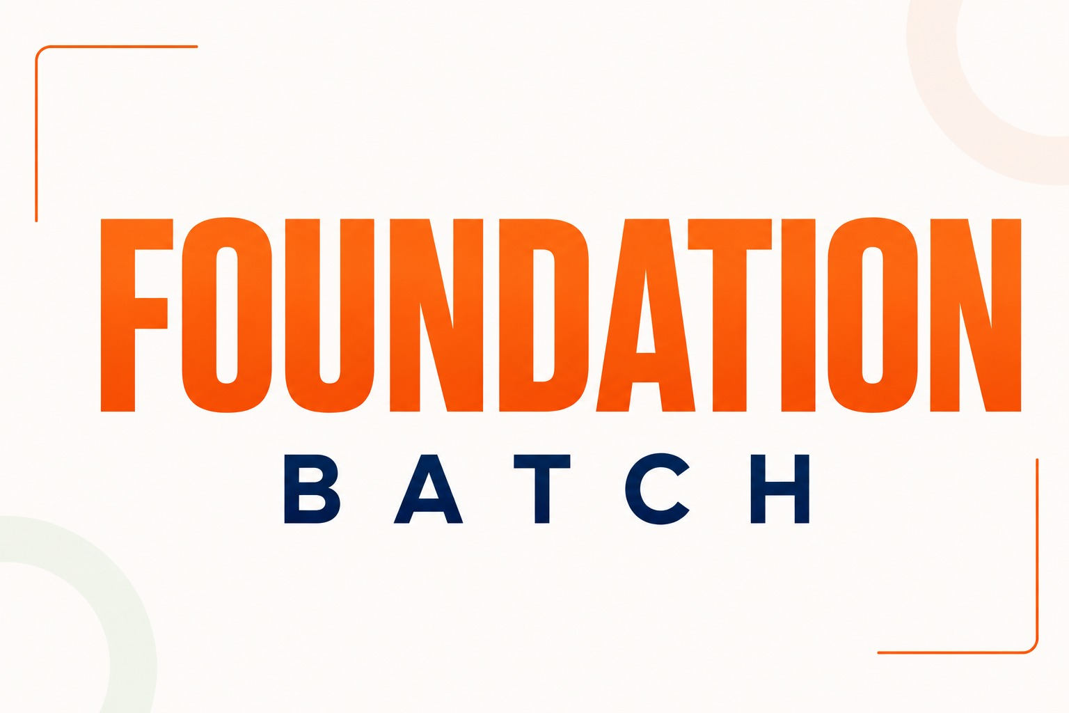 CLAT 2028 Foundation Batch